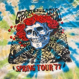 Grateful Dead Spring Tour ‘77 T-shirt - CLOSING CLOSET THURSDAY - grab now!